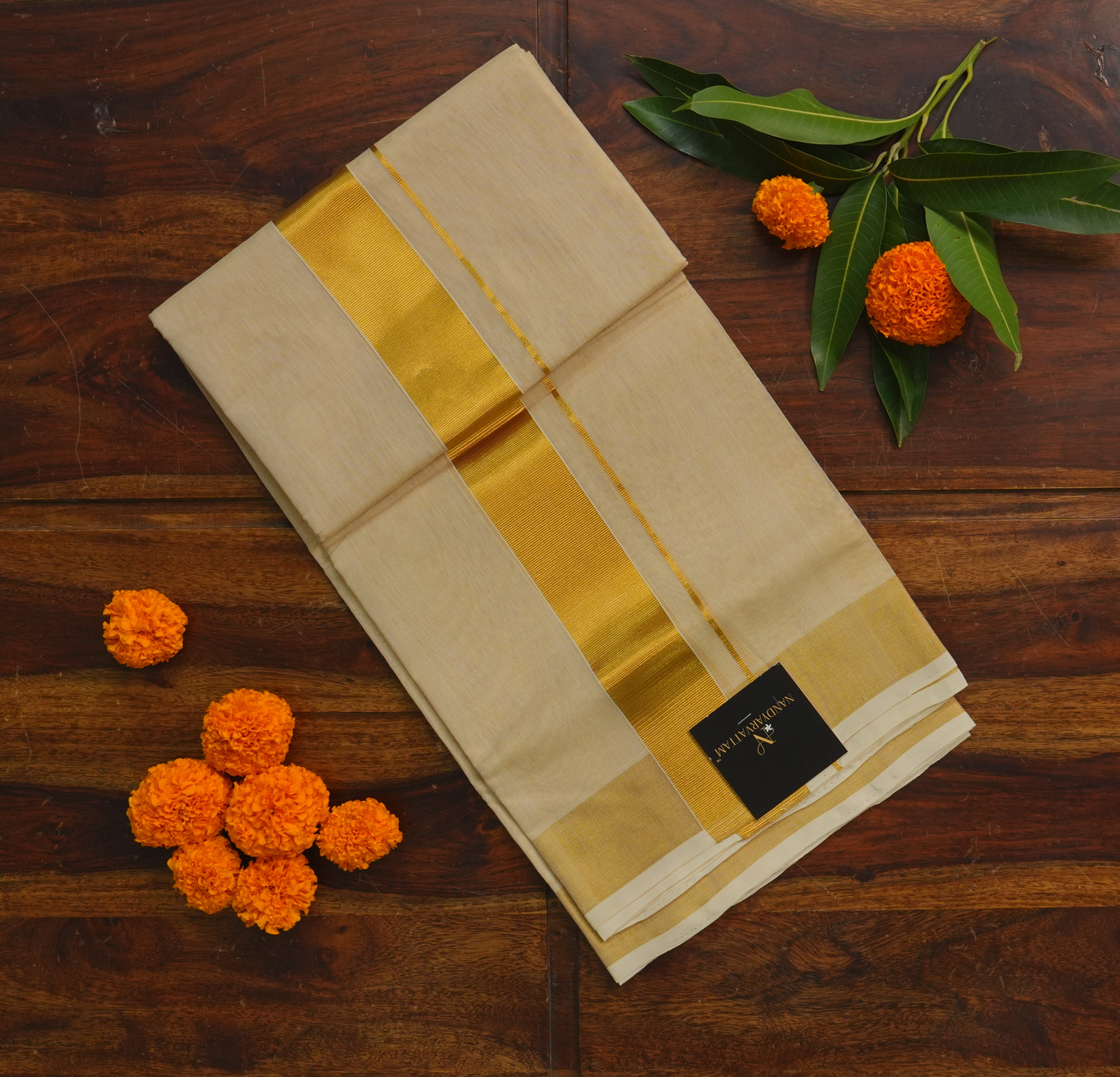 👨🏻‍💼 MEN’S COLLECTION | PURE HANDLOOM PREMIUM TISSUE MUNDU